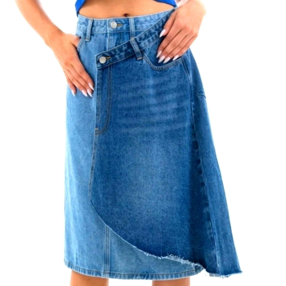 CAPE CLIQUE denim skirt​​​​​